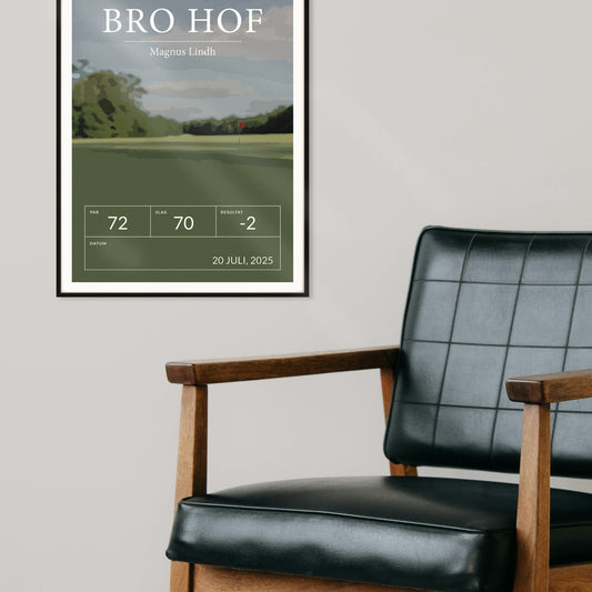 Golfposter - Personlig Poster