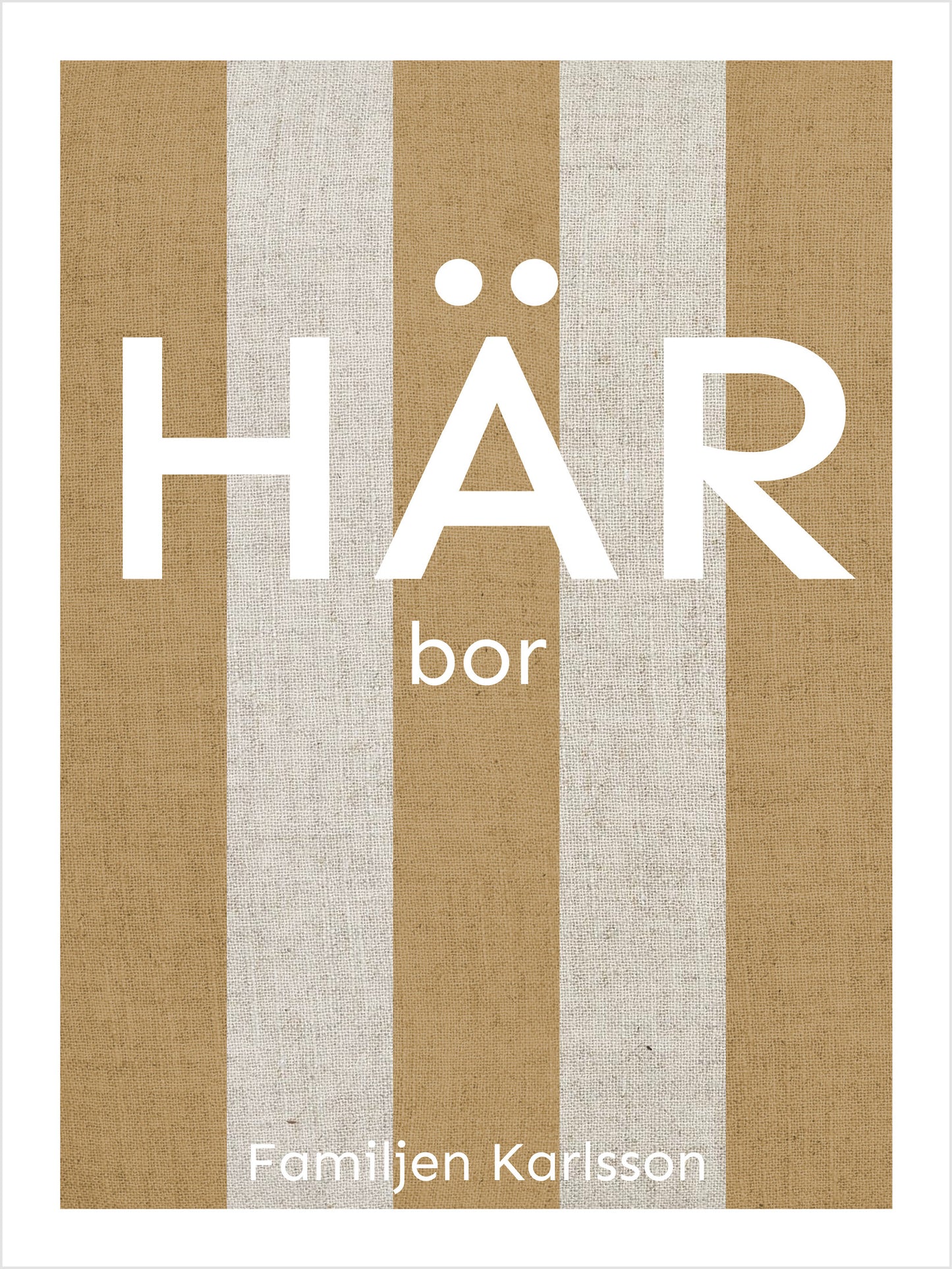 Randig – Personlig Poster