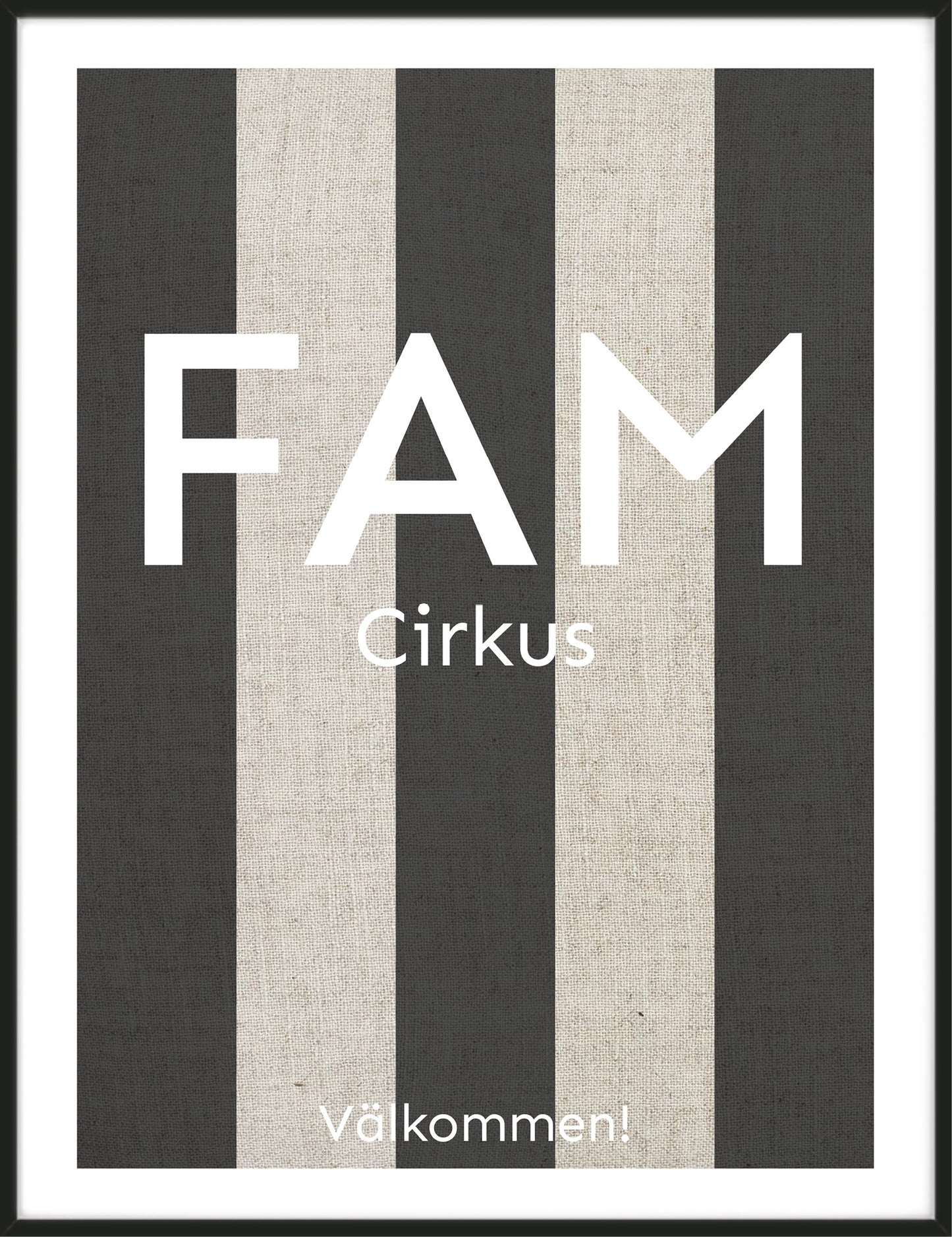 Randig – Personlig Poster