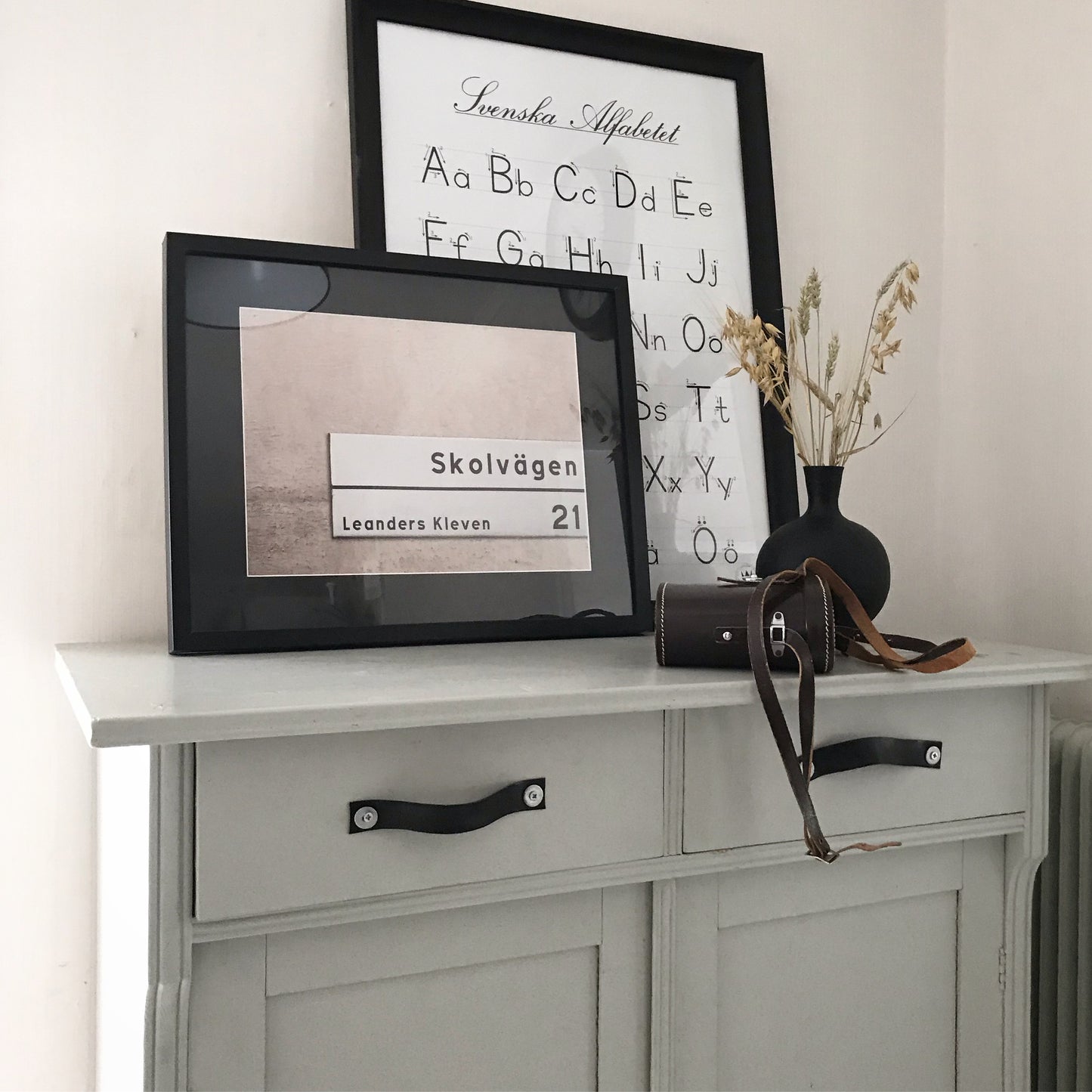 Personlig poster i hall, trycks med egen text