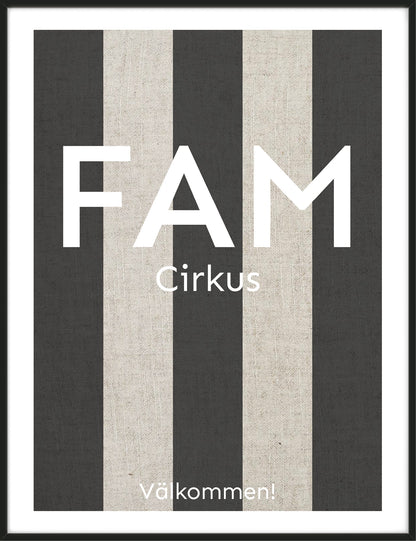 Randig – Personlig Poster