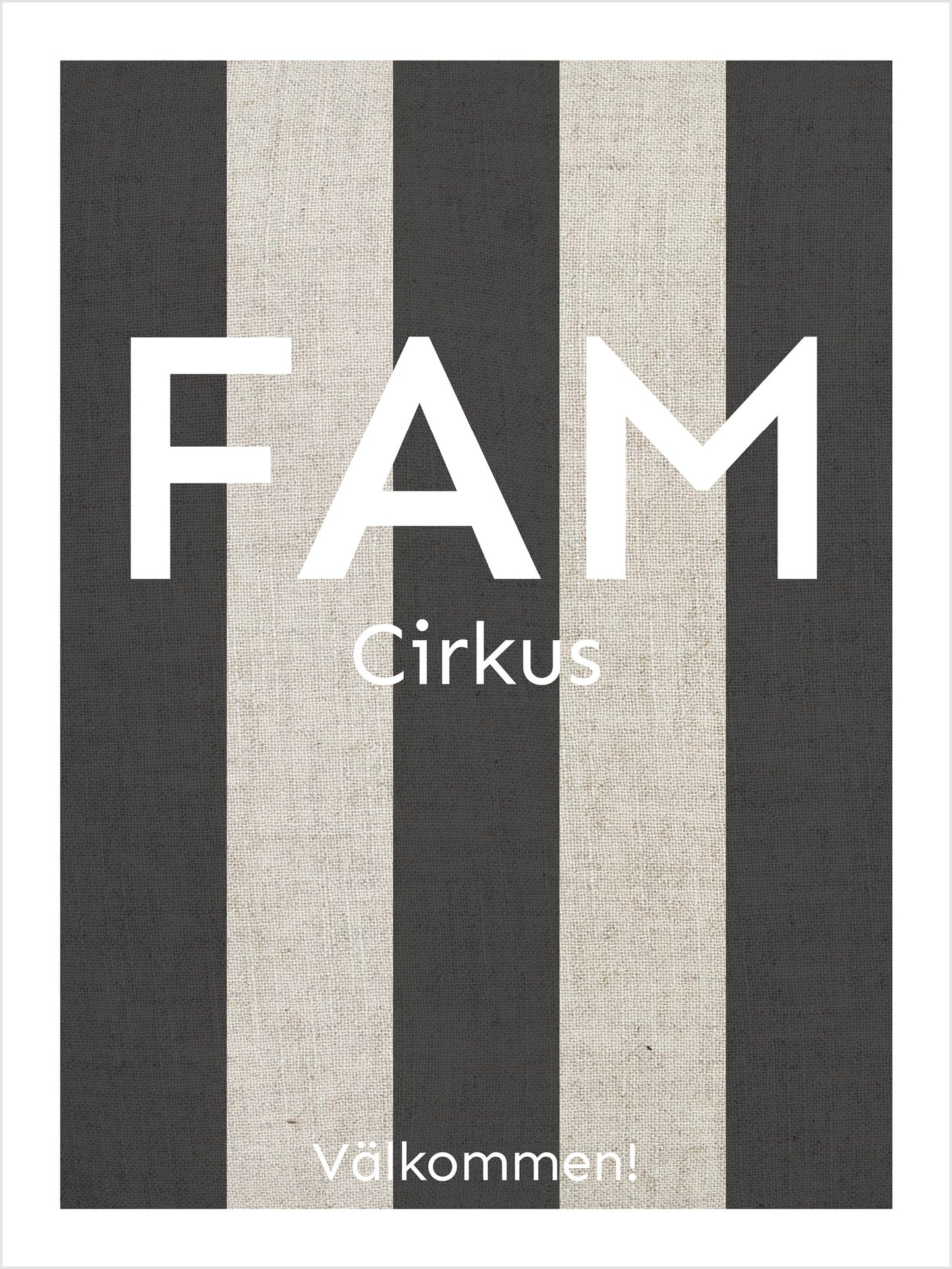 Randig – Personlig Poster