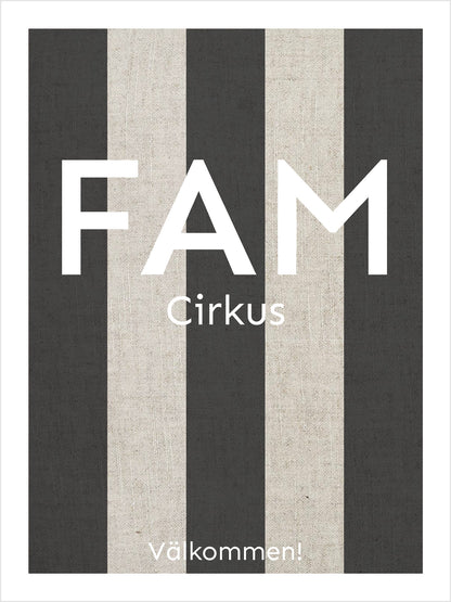 Randig – Personlig Poster